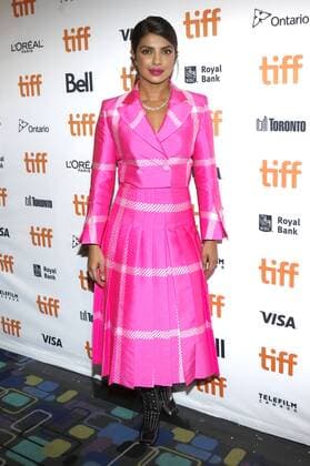 Priyanka Chopra attending The The Little Visitors Premiere during The 42nd Toronto International Film Festival AT Scotia Bank Theatre ON September 07 2017 in Toronto Canada Foto:xR.xWagnerx xFuturexImage