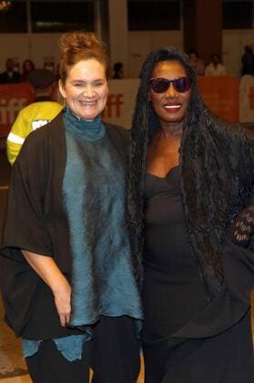 Director Sophie Fiennes and Grace Jones attending The Grace Jones and Bami Premiere during The 42nd Toronto International Film Festival AT Elgin Theatre ON September 07 2017 in Toronto Canada Foto:xR.xWagnerx xFuturexImage
