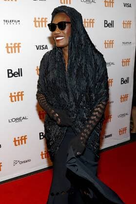 Grace Jones attending The Grace Jones and Bami Premiere during The 42nd Toronto International Film Festival AT Elgin Theatre ON September 07 2017 in Toronto Canada Foto:xR.xWagnerx xFuturexImage
