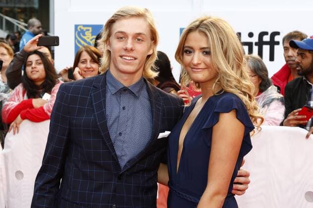 Canadian Tennis Player Denis Shapovalov and Morgan Krizmanich attending The Borg McEnroe Premiere during The 42nd Toronto International Film Festival AT Thomson Hall ON September 07 2017 in Toronto Canada Foto:xR.xWagnerx xFuturexImage