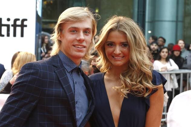 Canadian Tennis Player Denis Shapovalov and Morgan Krizmanich attending The Borg McEnroe Premiere during The 42nd Toronto International Film Festival AT Thomson Hall ON September 07 2017 in Toronto Canada Foto:xR.xWagnerx xFuturexImage