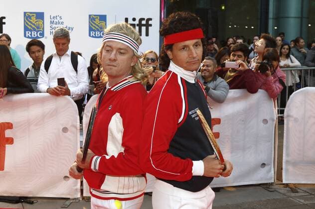 Tim League and Tom Quinn attending The Borg McEnroe Premiere during The 42nd Toronto International Film Festival AT Thomson Hall ON September 07 2017 in Toronto Canada Foto:xR.xWagnerx xFuturexImage