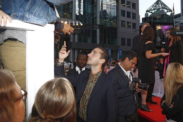 Shia LaBeouf attending The Borg McEnroe Premiere during The 42nd Toronto International Film Festival AT Thomson Hall ON September 07 2017 in Toronto Canada Foto:xR.xWagnerx xFuturexImage