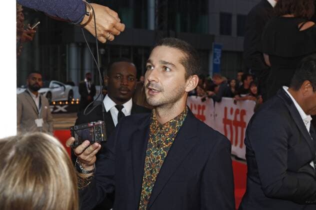 Shia LaBeouf attending The Borg McEnroe Premiere during The 42nd Toronto International Film Festival AT Thomson Hall ON September 07 2017 in Toronto Canada Foto:xR.xWagnerx xFuturexImage
