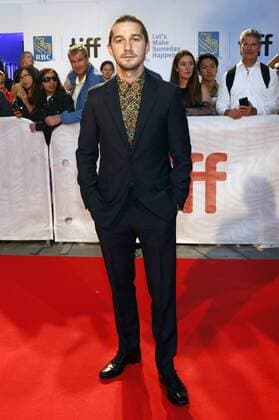 Shia LaBeouf attending The Borg McEnroe Premiere during The 42nd Toronto International Film Festival AT Thomson Hall ON September 07 2017 in Toronto Canada Foto:xR.xWagnerx xFuturexImage
