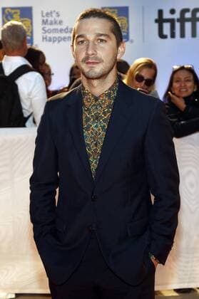 Shia LaBeouf attending The Borg McEnroe Premiere during The 42nd Toronto International Film Festival AT Thomson Hall ON September 07 2017 in Toronto Canada Foto:xR.xWagnerx xFuturexImage