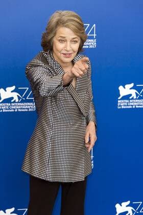 Foto IPP Daniele Cifala 08 09 2017 74 th Mostra Internazionale d Arte Cinematografica Festival del Cinema di Venezia Hannah Photocall nella foto : Charlotte Rampling  0