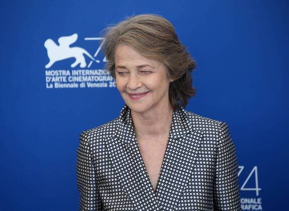 September 8, 2017 - Venice, Italy - Charlotte Rampling attend the photocall of the movie Hannah presented in competition at the 74th Venice Film Festival on September 8, 2017 at Venice Lido, Italy. Venice Italy  - ZUMAn230 20170908_zaa_n230_137 Copyright: xMatteoxChinellatox