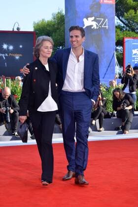 74th Venice Film Festival 2017, Red Carpet Film Hannah Pictured: Charlotte Rampling, Andrea Pallaoro  Copyright: xSimonexComi Veneziax xIPAx xVeneziax