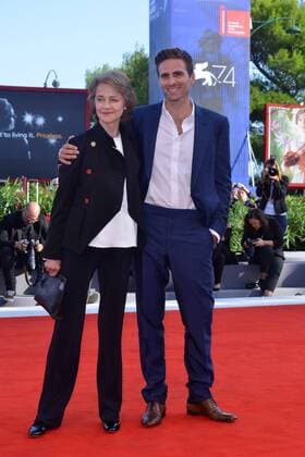 74th Venice Film Festival 2017, Red Carpet Film Hannah Pictured: Charlotte Rampling, Andrea Pallaoro  Copyright: xSimonexComi Veneziax xIPAx xVeneziax