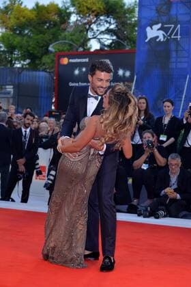 74th Venice Film Festival 2017, Red Carpet Film Le fidele Pictured: Mariano Di Vaio, Eleonora Brunacci  Copyright: xSimonexComi Veneziax xIPAx xVeneziax