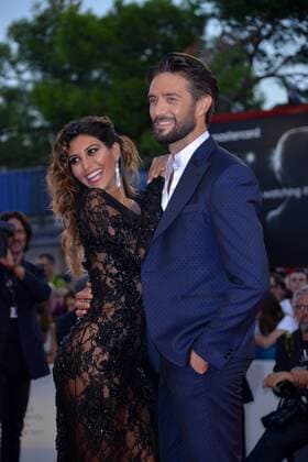 74th Venice Film Festival 2017, Red Carpet Film Le fidele Pictured: Alex Belli, Mila Suarez  Copyright: xSimonexComi Veneziax xIPAx xVeneziax