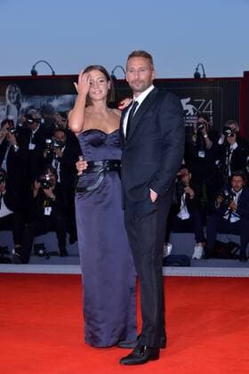 74th Venice Film Festival 2017, Red Carpet Film Le fidele Pictured: Adele Exarchopoulos and Matthias Schoenaerts  Copyright: xSimonexComi Veneziax xIPAx xVeneziax