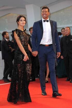 74th Venice Film Festival, Red Carpet film La Fidele Pictured: Gigi Mastrangelo, Vera Mastrangelo  Copyright: xAlbertoxTerenghi Veneziax2017x x xVeneziax