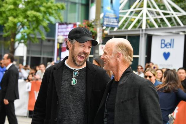 September 8, 2017 - Toronto, Ontario, Canada - Actors JASON SUDEIKIS and ED HARRIS attend Kodachrome Premiere during the 2017 Toronto International Film Festival at Roy Thomson Hall on September 8, 2017 in Toronto, Canada Toronto Canada - ZUMAv53_ 20170908_zaf_v53_031 Copyright: xIgorxVidyashevx
