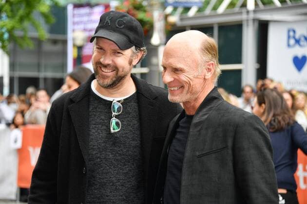 September 8, 2017 - Toronto, Ontario, Canada - Actors JASON SUDEIKIS and ED HARRIS attend Kodachrome Premiere during the 2017 Toronto International Film Festival at Roy Thomson Hall on September 8, 2017 in Toronto, Canada Toronto Canada - ZUMAv53_ 20170908_zaf_v53_034 Copyright: xIgorxVidyashevx