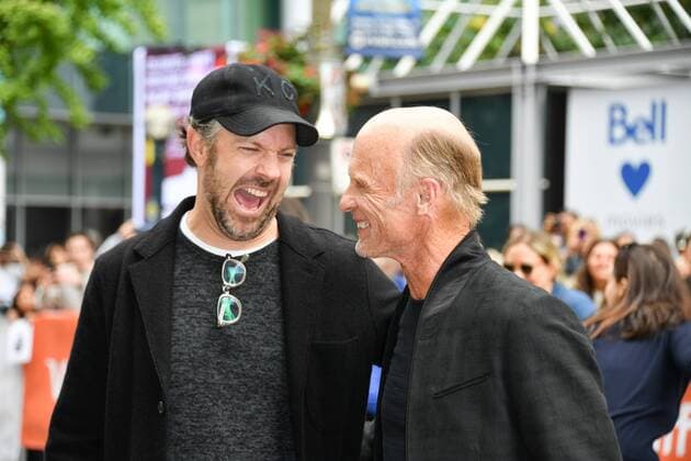 September 8, 2017 - Toronto, Ontario, Canada - Actors JASON SUDEIKIS and ED HARRIS attend Kodachrome Premiere during the 2017 Toronto International Film Festival at Roy Thomson Hall on September 8, 2017 in Toronto, Canada Toronto Canada - ZUMAv53_ 20170908_zaf_v53_035 Copyright: xIgorxVidyashevx