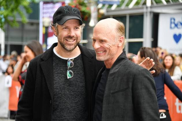 September 8, 2017 - Toronto, Ontario, Canada - Actors JASON SUDEIKIS and ED HARRIS attend Kodachrome Premiere during the 2017 Toronto International Film Festival at Roy Thomson Hall on September 8, 2017 in Toronto, Canada Toronto Canada - ZUMAv53_ 20170908_zaf_v53_037 Copyright: xIgorxVidyashevx