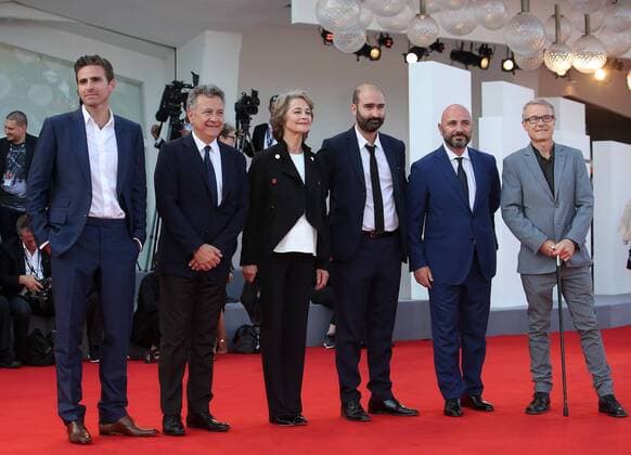 September 8, 2017 - Venice, Italy - Venice, Italy. 08 September, 2017. The cast of the movie Hannah presented in competition at the 74th Venice Film Festival Venice Italy  - ZUMAn230 20170908_zaa_n230_457 Copyright: xMatteoxChinellatox