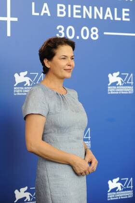 74 Film Festival in Venice Italy Barbara Auer the photo call to German Film War 74th Film Festival Venice Mostra Del Cinema Biennial Venezia Italy