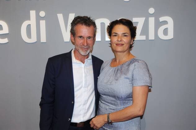 74 Film Festival in Venice Italy Ulrich Matthes and Barbara Auer the Red Carpet to German Film War 74th Film Festival Venice Mostra Del Cinema Biennial Venezia Italy