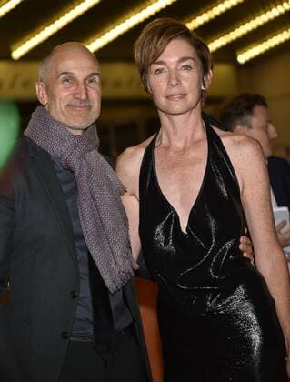 Julianne Nicholson and director Craig Gillespie (L) arrive for the world premiere of I, Tonya at the Princess of Wales Theatre during the Toronto International Film Festival in Toronto, Canada on September 8, 2017.  TOR2017090840 CHRISTINExCHEW