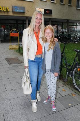 Eva Gruenbauer with Daughter Amelie Film premiere Amelie Run in Rio Filmpalast in Munich at 09 08 2017