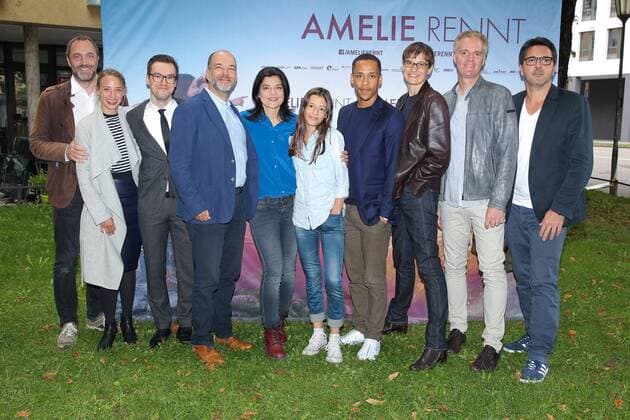 Cast Film premiere Amelie Run in Rio Filmpalast in Munich at 09 08 2017