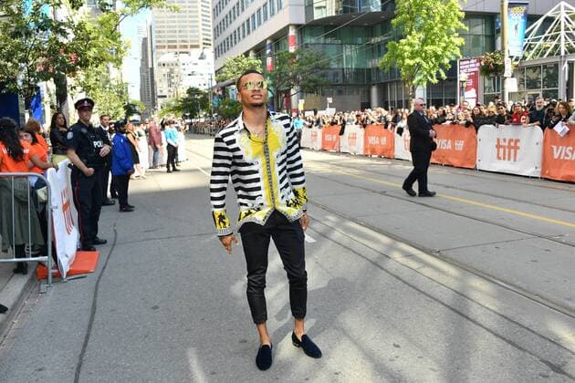 September 9, 2017 - Toronto, Ontario, Canada - Canadian sprinter ANDRE DEGRASSE attends The Carter Effect premiere during the 2017 Toronto International Film Festival at Princess Of Walles Theatre on September 9, 2017 in Toronto, Canada Toronto Canada - ZUMAv53_ 20170909_zaf_v53_005 Copyright: xIgorxVidyashevx