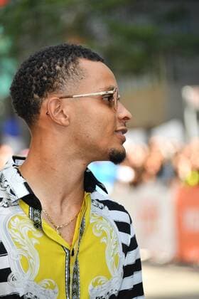 September 9, 2017 - Toronto, Ontario, Canada - Canadian sprinter ANDRE DEGRASSE attends The Carter Effect premiere during the 2017 Toronto International Film Festival at Princess Of Walles Theatre on September 9, 2017 in Toronto, Canada Toronto Canada - ZUMAv53_ 20170909_zaf_v53_010 Copyright: xIgorxVidyashevx