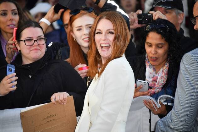 September 9, 2017 - Toronto, Ontario, Canada - JULIANNE MOORE attends Suburbicon premiere during the 2017 Toronto International Film Festival at Princess Of Walles Theatre on September 9, 2017 in Toronto, Canada Toronto Canada - ZUMAv53_ 20170909_zaf_v53_075 Copyright: xIgorxVidyashevx