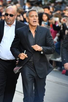 September 9, 2017 - Toronto, Ontario, Canada - GEORGE CLOONEY attends Suburbicon premiere during the 2017 Toronto International Film Festival at Princess Of Walles Theatre on September 9, 2017 in Toronto, Canada Toronto Canada - ZUMAv53_ 20170909_zaf_v53_083 Copyright: xIgorxVidyashevx