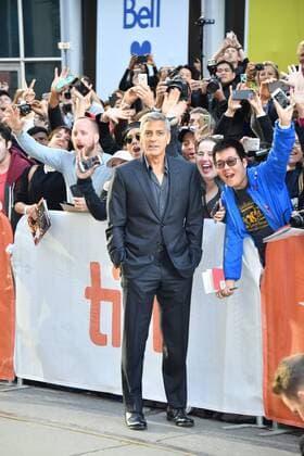 September 9, 2017 - Toronto, Ontario, Canada - GEORGE CLOONEY attends Suburbicon premiere during the 2017 Toronto International Film Festival at Princess Of Walles Theatre on September 9, 2017 in Toronto, Canada Toronto Canada - ZUMAv53_ 20170909_zaf_v53_085 Copyright: xIgorxVidyashevx