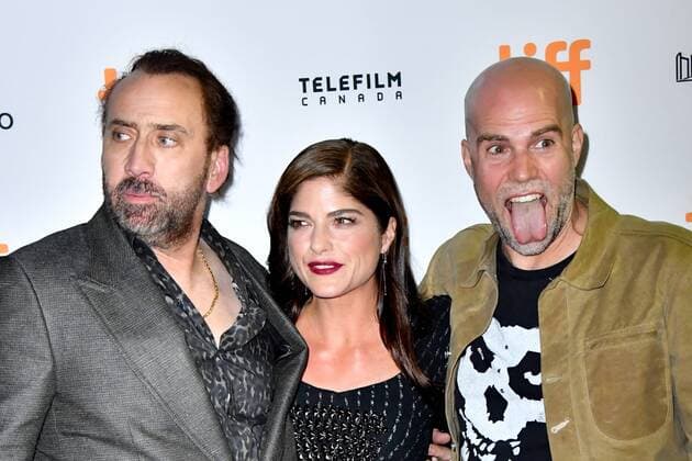 September 9, 2017 - Toronto, Ontario, Canada - NICOLAS CAGE, SELMA BLAIR and Director BRIAN TAYLOR attend Mom and Dad premiere during the 2017 Toronto International Film Festival at Ryerson Theater on September 9, 2017 in Toronto, Canada Toronto Canada - ZUMAv53_ 20170909_zaf_v53_158 Copyright: xIgorxVidyashevx