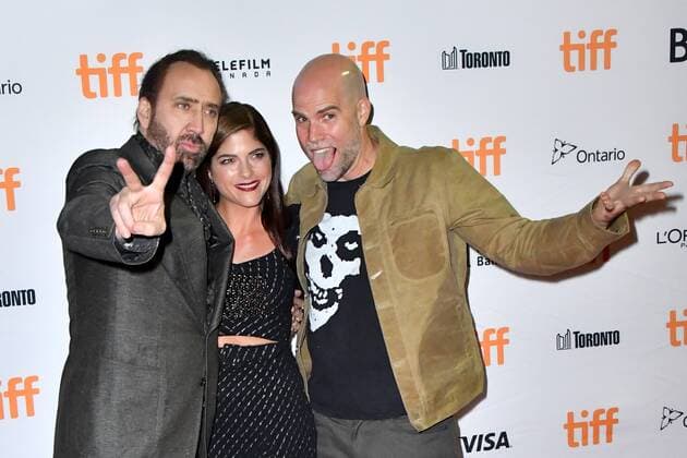 September 9, 2017 - Toronto, Ontario, Canada - NICOLAS CAGE, SELMA BLAIR and Director BRIAN TAYLOR attend Mom and Dad premiere during the 2017 Toronto International Film Festival at Ryerson Theater on September 9, 2017 in Toronto, Canada Toronto Canada - ZUMAv53_ 20170909_zaf_v53_166 Copyright: xIgorxVidyashevx