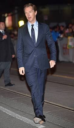 Benedict Cumberbatch arrives at the world premiere of The Current War at the Princess of Wales Theatre during the Toronto International Film Festival in Toronto, Canada on September 9, 2017.  TOR2017090913 CHRISTINExCHEW
