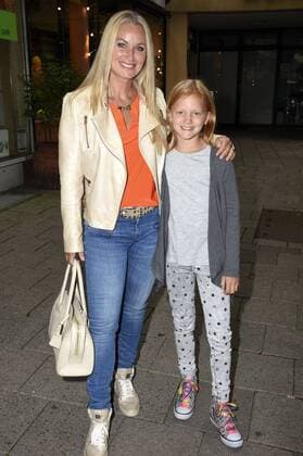 Eva Grünbauer with Daughter Amelie at the Premiere the Cinema Amelie Run in Rio Filmpalast Munich 09 09 2017 Foto:xP.xSchönbergerx xFuturexImage