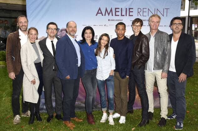 Tobias Wiemann with his Cast at the Premiere the Cinema Amelie Run in Rio Filmpalast Munich 09 09 2017 Foto:xP.xSchönbergerx xFuturexImage