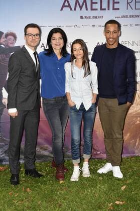 Tobias Wiemann Jasmin Mia and Jerry Hoffmann at the Premiere the Cinema Amelie Run in Rio Filmpalast Munich 09 09 2017 Foto:xP.xSchönbergerx xFuturexImage