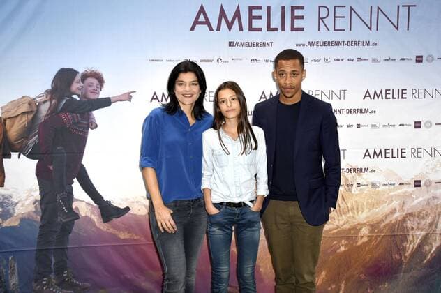 Jasmin Mia and Jerry Hoffmann at the Premiere the Cinema Amelie Run in Rio Filmpalast Munich 09 09 2017 Foto:xP.xSchönbergerx xFuturexImage