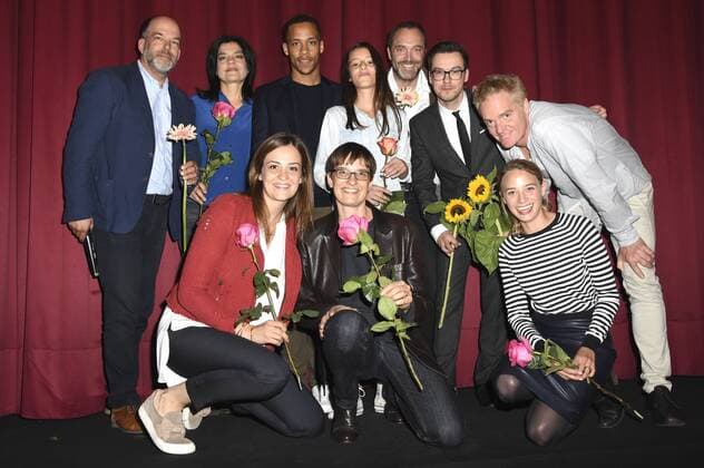 Tobias Wiemann with his Cast at the Premiere the Cinema Amelie Run in Rio Filmpalast Munich 09 09 2017 Foto:xP.xSchönbergerx xFuturexImage