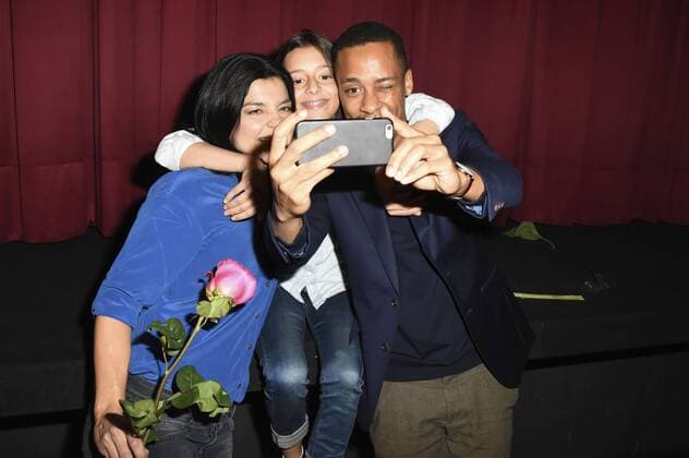 Jasmin Mia and Jerry Hoffmann at the Premiere the Cinema Amelie Run in Rio Filmpalast Munich 09 09 2017 Foto:xP.xSchönbergerx xFuturexImage