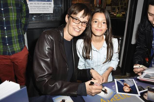 Natja Brunckhorst and Mia at the Premiere the Cinema Amelie Run in Rio Filmpalast Munich 09 09 2017 Foto:xP.xSchönbergerx xFuturexImage