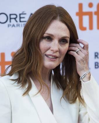 (170910) -- TORONTO, Sept. 10, 2017 -- Julianne Moore attends the North American premiere of the film Suburbicon at Princess of Wales Theatre during the 2017 Toronto International Film Festival in Toronto, Canada, Sept. 9, 2017. ) CANADA-TORONTO-FILM FESTIVAL-SUBURBICON ZouxZheng 