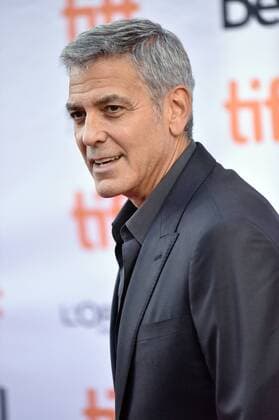 George Clooney arrives for the Toronto International Film Festival premiere of Suburbicon at the Princess of Wales Theatre in Toronto, Canada on September 9, 2017.  TOR2017090922 CHRISTINExCHEW