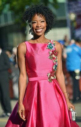 Karimah Westbrook arrives for the Toronto International Film Festival premiere of Suburbicon at the Princess of Wales Theatre in Toronto, Canada on September 9, 2017.  TOR2017090926 CHRISTINExCHEW