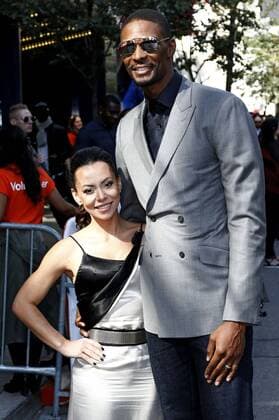 Chris Bosh With wife Adrienne Williams Bosh attending The The Carter Effect Premiere during The 42nd Toronto International Film Festival AT Princess of Wales Theatre ON September 09 2017 in Toronto Canada Foto:xR.xWagnerx xFuturexImage