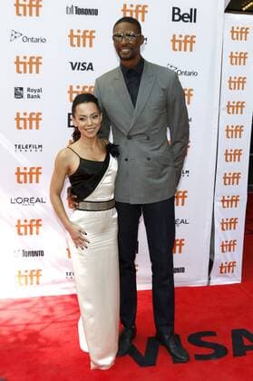 Chris Bosh With wife Adrienne Williams Bosh attending The The Carter Effect Premiere during The 42nd Toronto International Film Festival AT Princess of Wales Theatre ON September 09 2017 in Toronto Canada Foto:xR.xWagnerx xFuturexImage