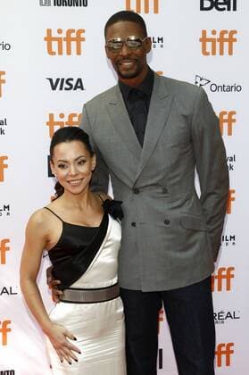 Chris Bosh With wife Adrienne Williams Bosh attending The The Carter Effect Premiere during The 42nd Toronto International Film Festival AT Princess of Wales Theatre ON September 09 2017 in Toronto Canada Foto:xR.xWagnerx xFuturexImage