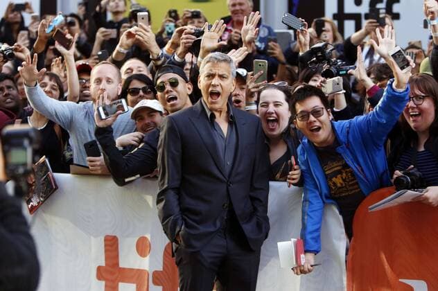George Clooney attending The Premiere during The 42nd Toronto International Film Festival AT Princess of Wales Theatre ON September 09 2017 in Toronto Canada Foto:xR.xWagnerx xFuturexImage